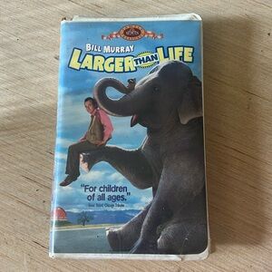 Larger Than Life VHS